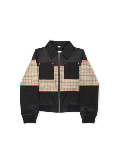 Shop Burberry Harrington Jacket In Black