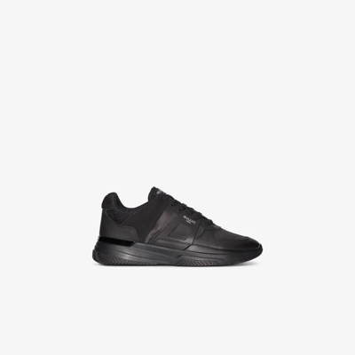 Shop Mallet Marquess Panelled Low-top Sneakers - Men's - Fabric/rubber In Black