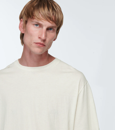 Shop The Row Errigal Cotton Jersey T-shirt In Ivory