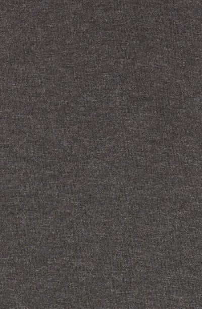 Eileen Fisher Sheer Knit Turtleneck Top In Charcoal In Charcoal