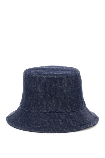 Shop Roger Vivier Viv' Skate Bucket Hat In Blue