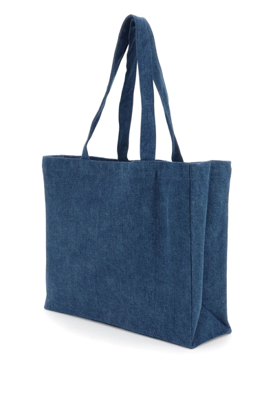 Shop Apc A.p.c. Diane Denim Tote Bag In Multicolor