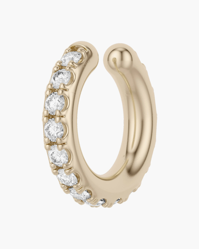 Shop Spinelli Kilcollin Eclipse Diamond Ear Cuff | Diamonds/yellow Gold