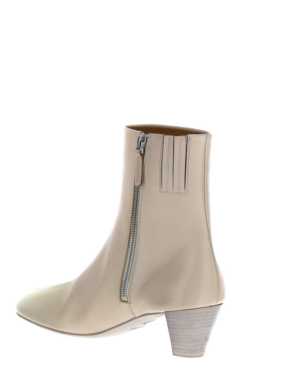 Shop Marsèll Ivory Ankle Boots In White