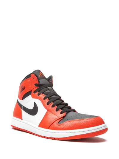 Jordan Air  1 Retro High Sneakers In Orange