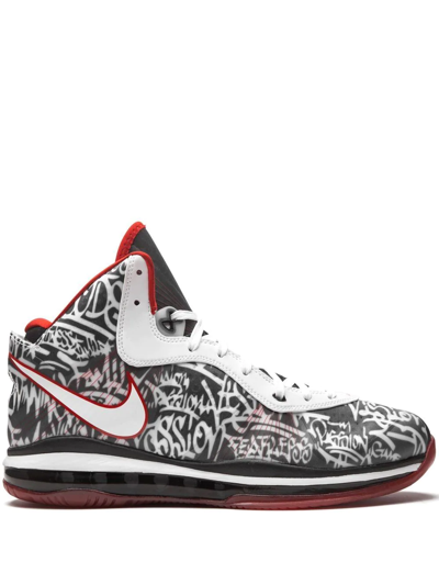 Nike Lebron 8 Qs "graffiti" Sneakers In Black