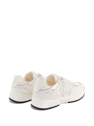 Shop Giuseppe Zanotti Gz Runner Low-top Sneakers In White