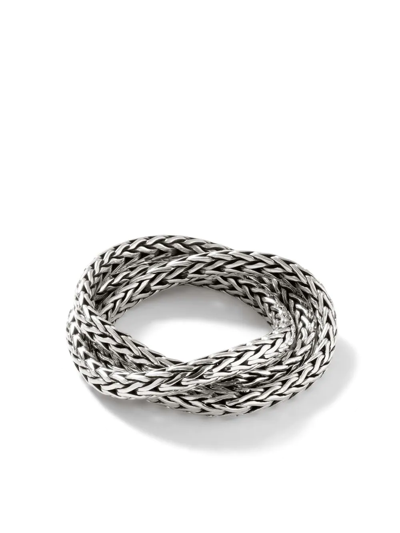 Shop John Hardy Classic Chain 2.5mm Rolling Ring In Silver