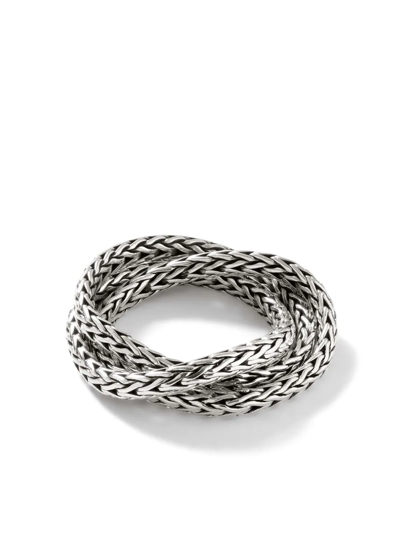 John Hardy 1.8mm Chain Ring In Silver