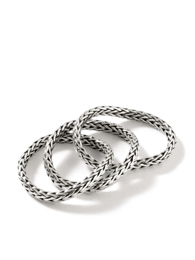 Shop John Hardy Classic Chain 2.5mm Rolling Ring In Silver