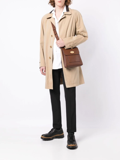 Mulberry Small Antony Leather Crossbody Bag In Brown