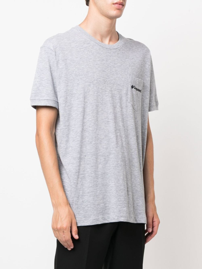 Dsquared2 Logo-print T-shirt In Grey