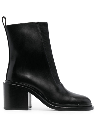 Shop Jil Sander Ankle-length 90mm Boots In Black
