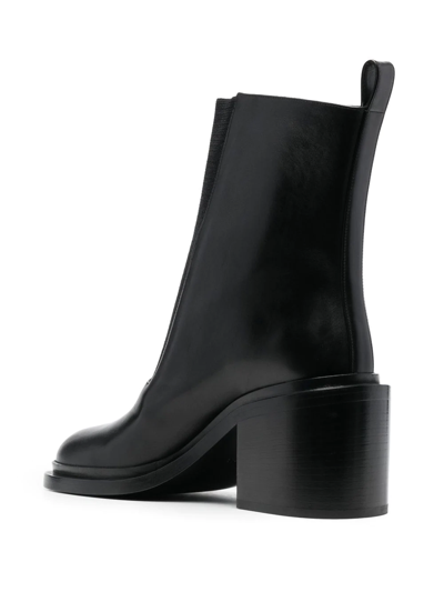 Shop Jil Sander Ankle-length 90mm Boots In Black