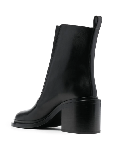 Jil Sander Ankle-length 90mm Boots In Black