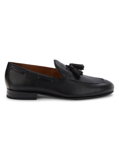 Shop Allen Edmonds Men's Presley Leather Tassel Loafers In Black