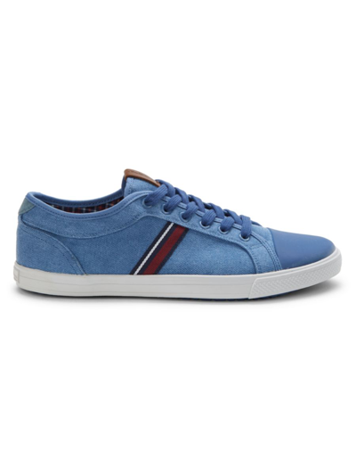 Shop Ben Sherman Men's Madison Sneakers In Blue Canvas