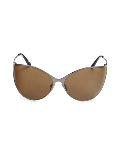 Balenciaga Women's 77mm Cat Eye Sunglasses In Ruthenium | ModeSens