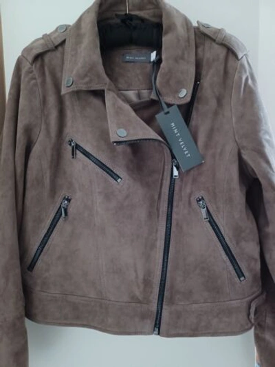 Mint velvet shop suede jacket