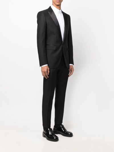 Shop Dsquared2 Slim Single-breasted Suit In Black