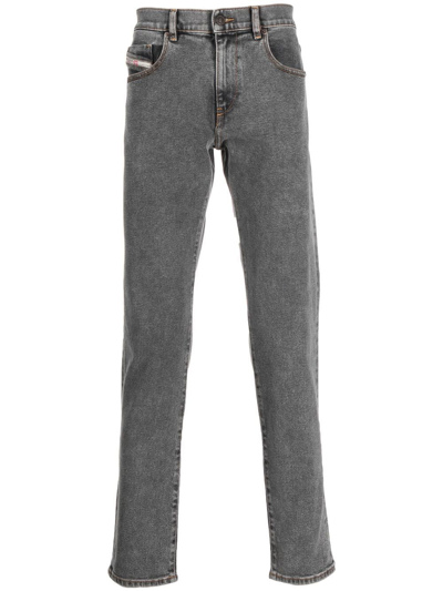 Diesel 2019 D-strukt Straight Jeans In Grau