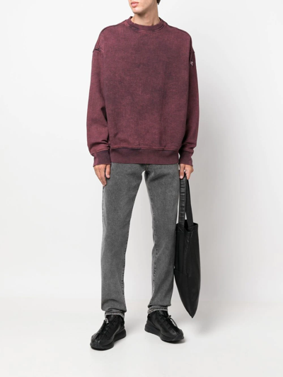 Diesel 2019 D-strukt Straight Jeans In Grau