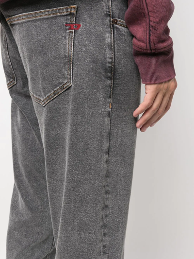 Diesel 2019 D-strukt Straight Jeans In Grau