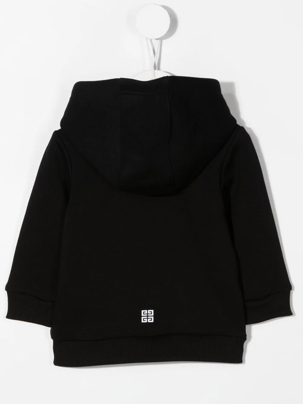 Givenchy Kids 4G logo-print hoodie - Black