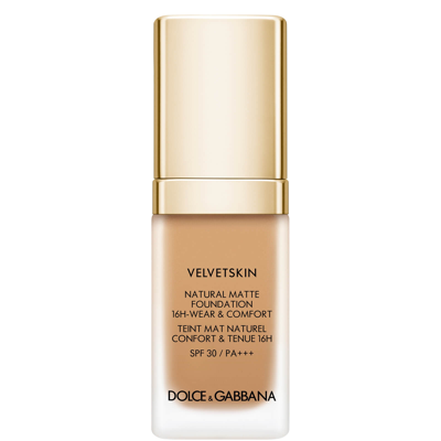 Shop Dolce & Gabbana New Velvet Skin Foundation 30ml (various Colours) - N355 Cinnamon In N355 Cinnamon 