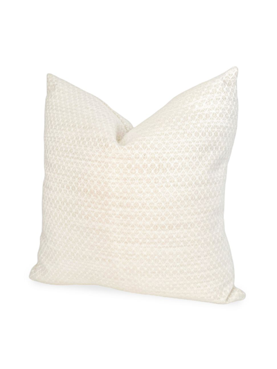 Shop Anaya Pure Air Coastal Breeze Outdoor Pillow In Beige