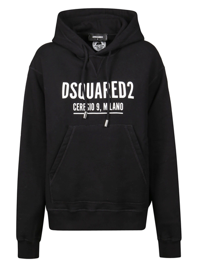 Shop Dsquared2 Women's Black Other Materials Sweatshirt