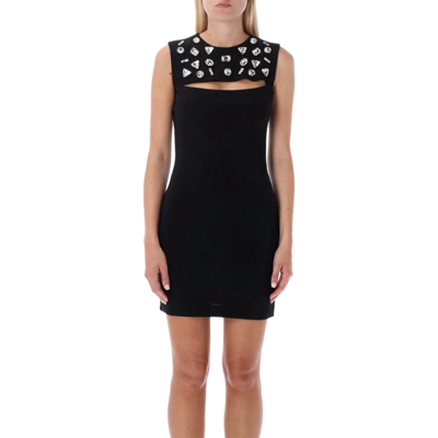 Shop Dsquared2 Women's Black Viscose Dress