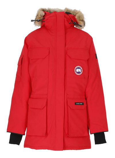 Shop Canada Goose 43expedition Padded Parka In Red