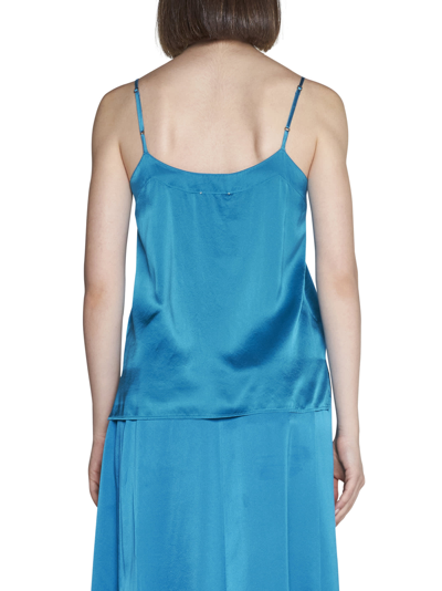 Shop Forte Forte Top In Turquoise