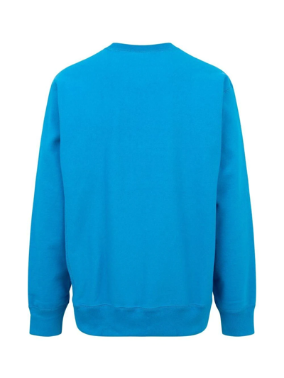 Supreme Box Logo Sweatshirt In Blue