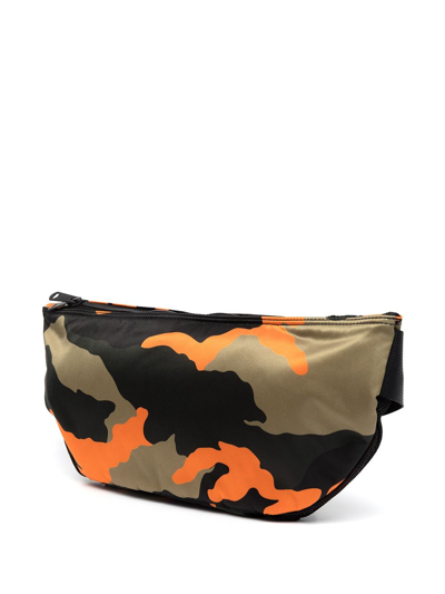 Shop Porter-yoshida & Co Multi Pocket Belt Bag In Multicolour