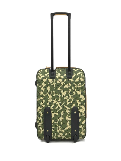 Pre-owned Louis Vuitton  Pegase 55 Suitcase In Green