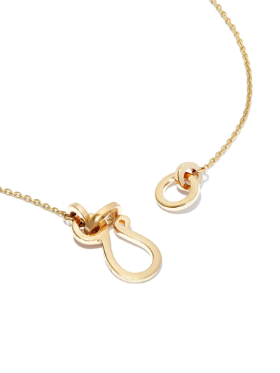 Sophie Bille Brahe 14kt Yellow Gold Lune Grand Pearl Necklace