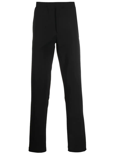 Shop Alyx High-waisted Tapered Trousers In Black
