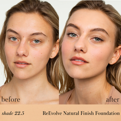 Rms Beauty Reevolve Natural Finish Liquid Foundation In 22.5