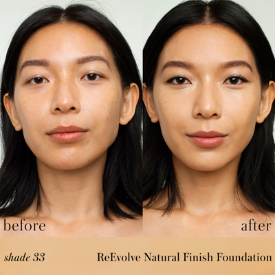 Rms Beauty Reevolve Natural Finish Liquid Foundation In 33