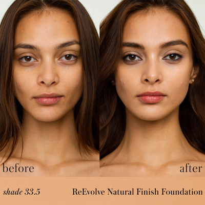 Rms Beauty Reevolve Natural Finish Liquid Foundation In 33.5