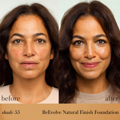 Rms Beauty Reevolve Natural Finish Liquid Foundation In 55