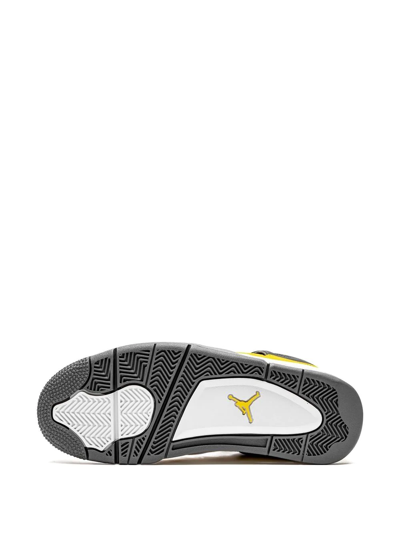Jordan Air  4 Retro "lightning 2021" Sneakers In Yellow