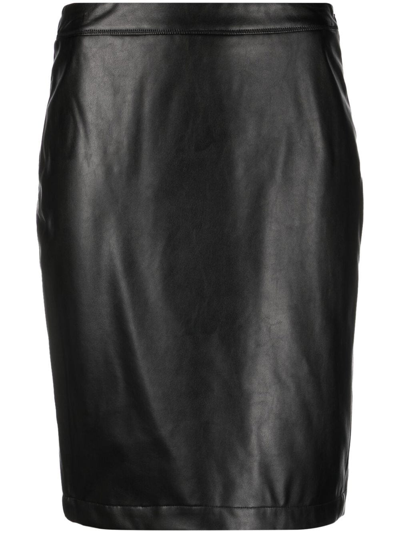 Shop Michael Michael Kors High-waist Pencil Skirt In Black
