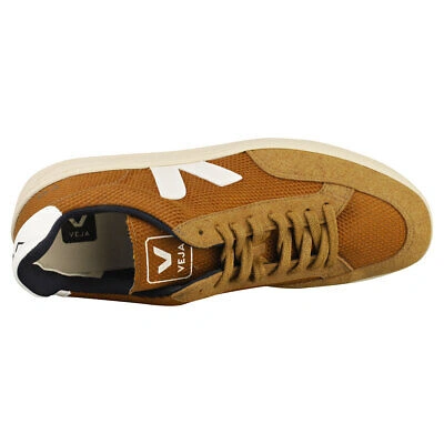 Pre-owned Veja V-12 Herren Brown White Sneaker Beilaufig - 41 Eu