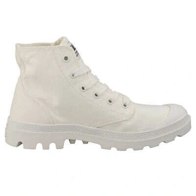 Pre-owned Palladium Pampa Hi Mono Damen White Stiefel Mode - 39.5 Eu