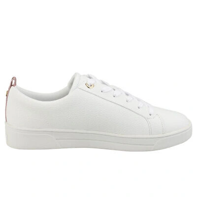 Pre-owned Ted Baker Baily Damen White Sneaker Mode - 41 Eu