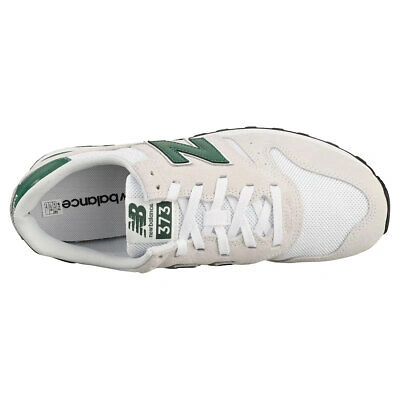 Pre-owned New Balance Balance 373 Herren White Green Sneaker Beilaufig - 42 Eu