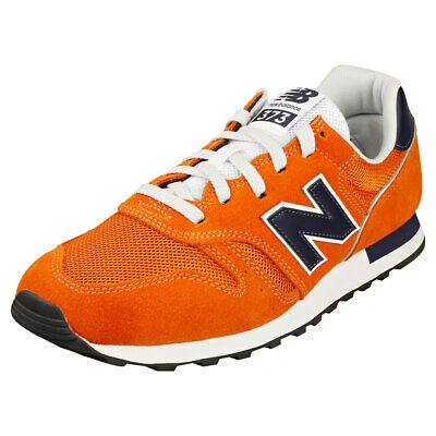 Pre-owned New Balance Balance 373 Herren Orange Navy Sneaker Mode - 42.5 Eu